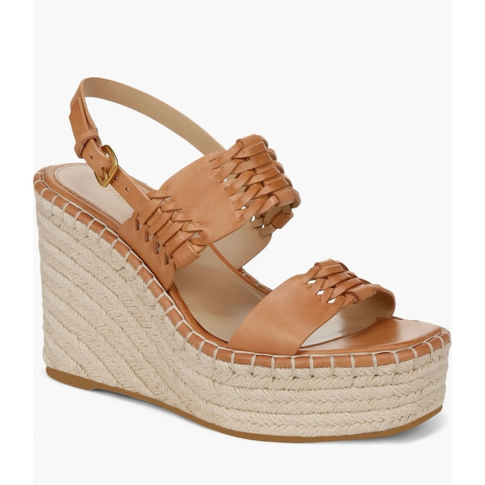 Veronica Beard Slingback Espadrille Platform Wedge Sandal (Women) size 39